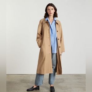 Everlane The Gathered Drape Trench NWT